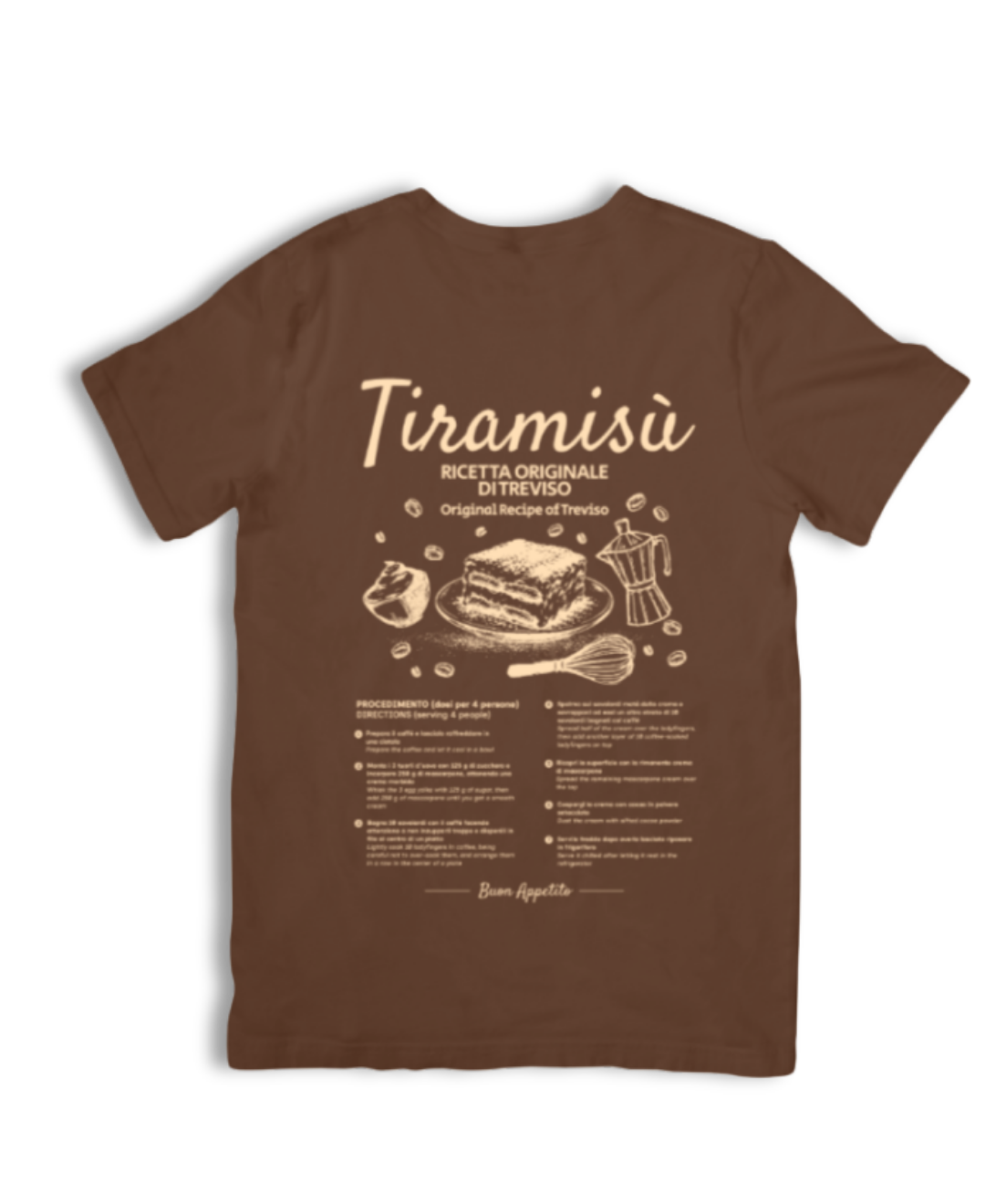 Official Tiramisù World Cup T-shirt